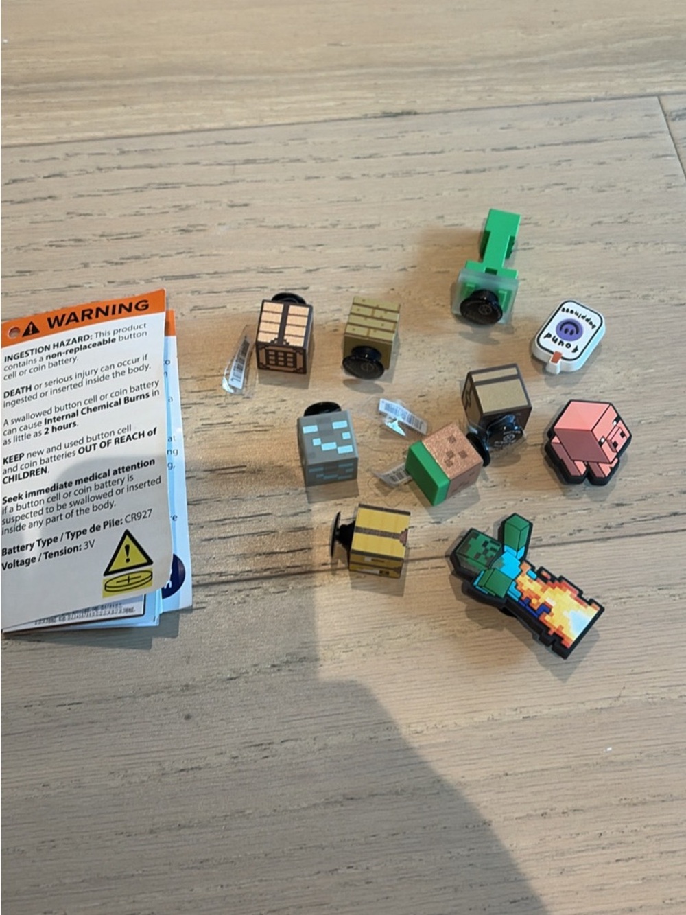 Minecraft jibbits for Crocs